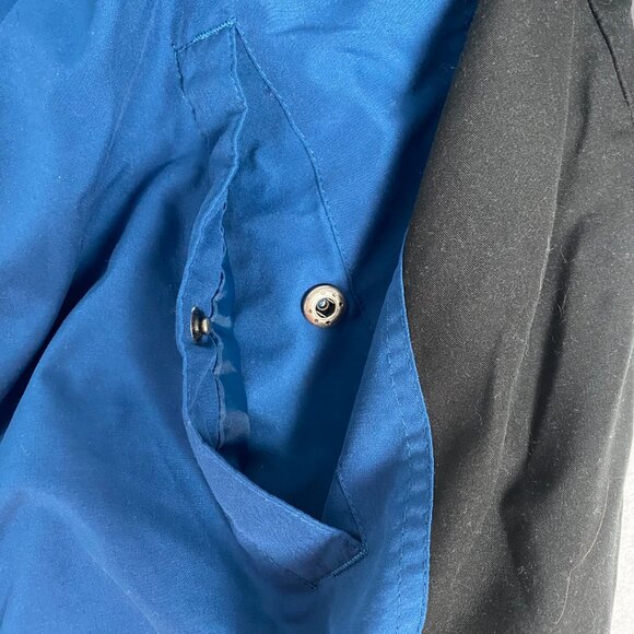 Y2K IBM Computer Tech Performance Blue Pullover Windbreaker Size XXL - Picture 6 of 8